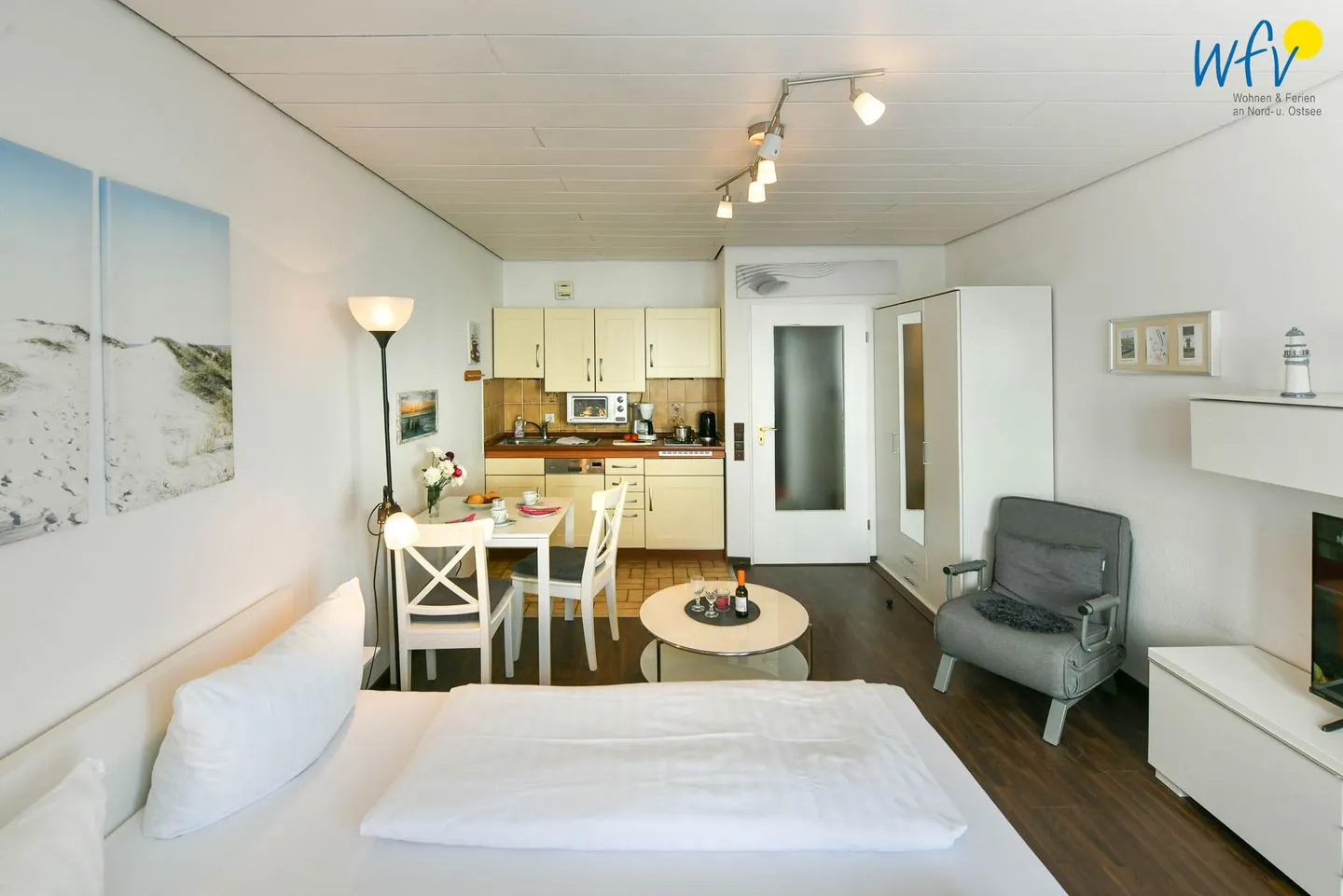 Haus Passat Ferienwohnung 12 Wangerooge - Wohnzimmer