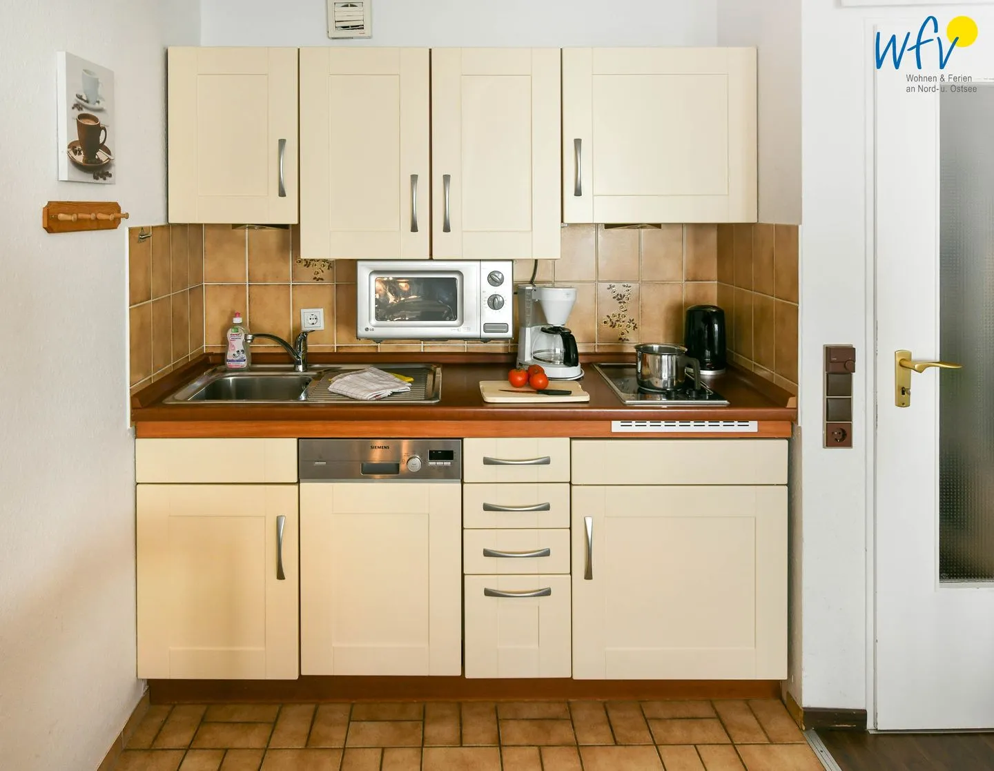 Haus Passat Ferienwohnung 12 Wangerooge - Küche / Küchenzeile