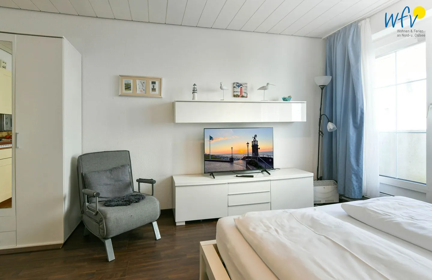 Haus Passat Ferienwohnung 12 Wangerooge - Wohnzimmer