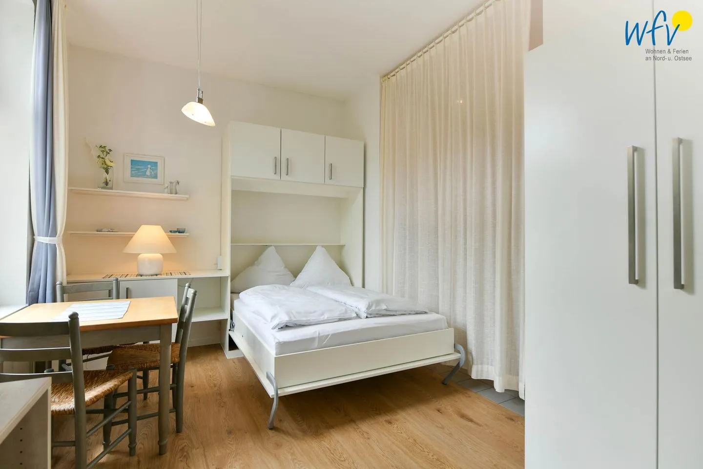 Residenz am Rosengarten Ferienwohnung 9 Wangerooge - Schlafzimmer