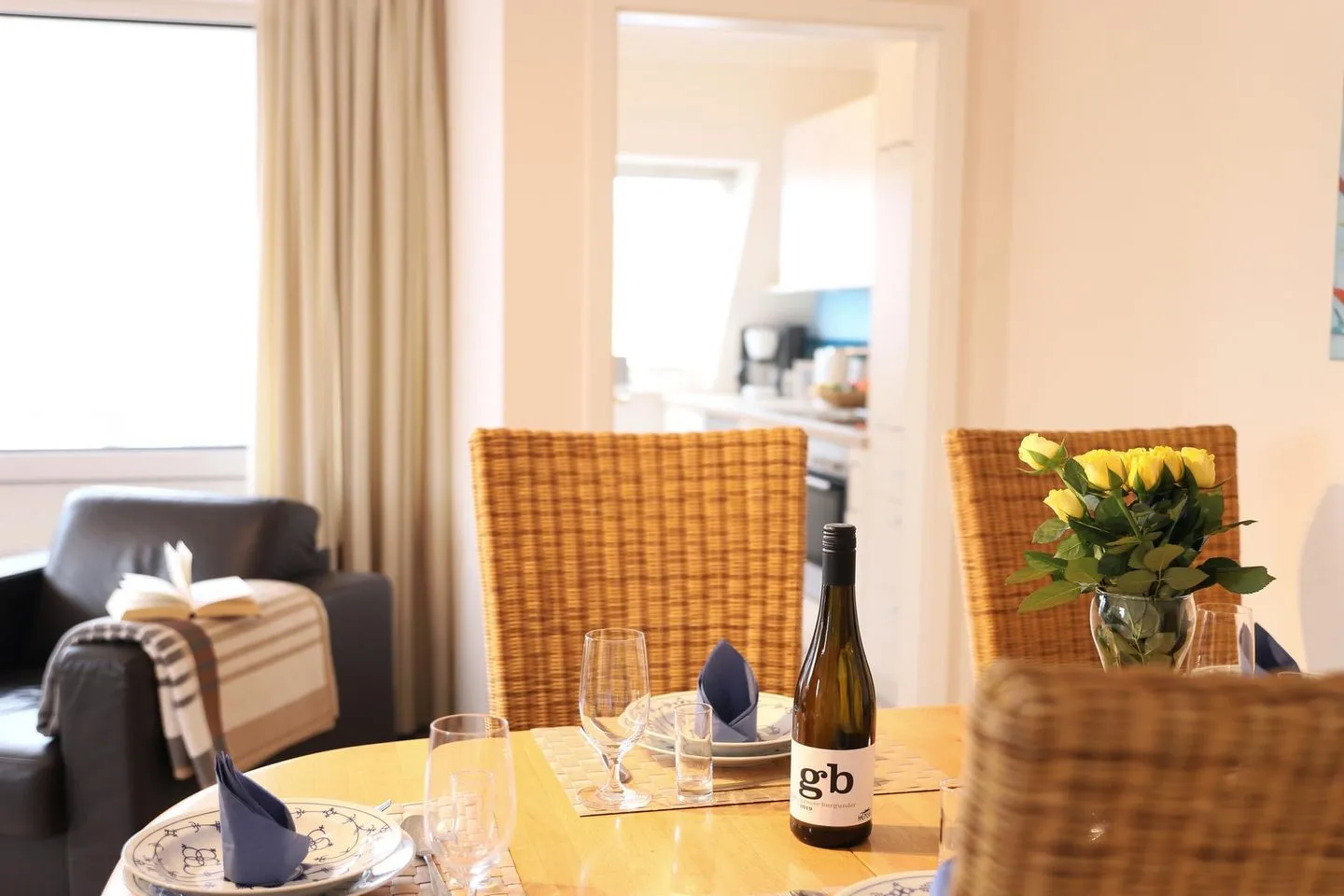 Elisabethstr. 2, Whg. 13 Westerland - Wohnzimmer