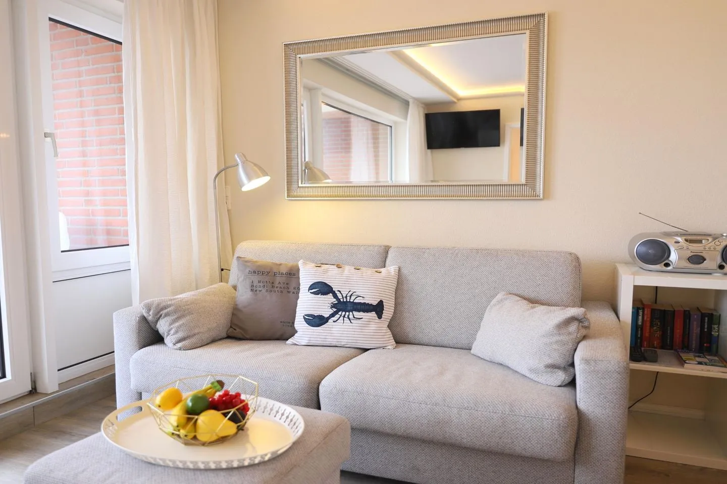 Elisabethstraße 2, Whg. 8 Westerland - Wohnzimmer