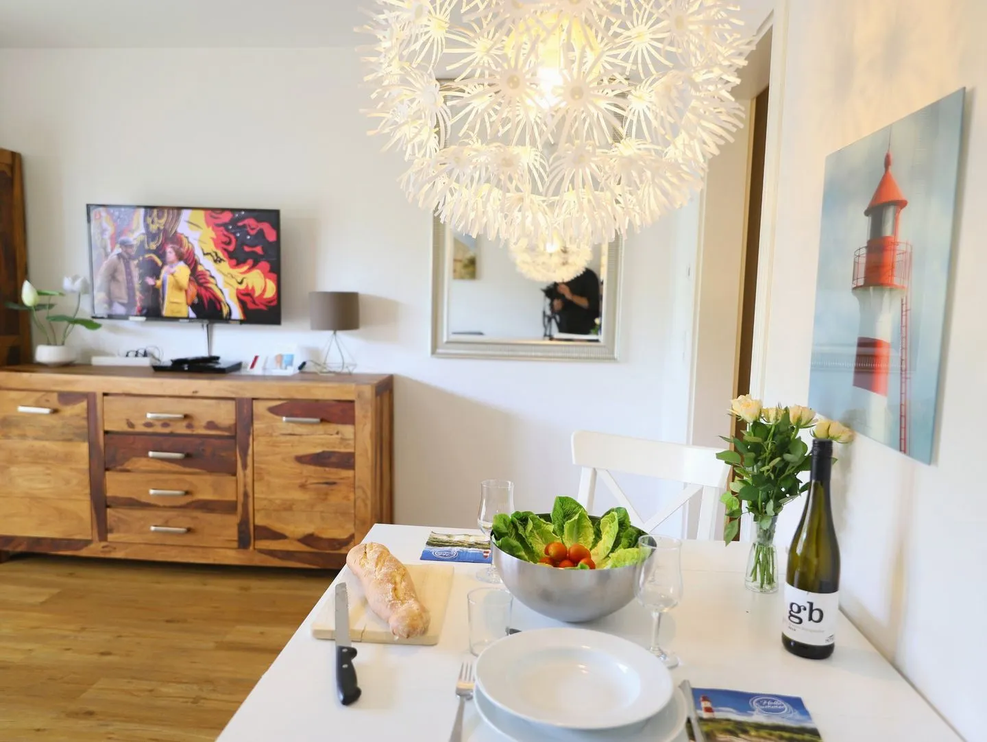Kiarwai 4b, Whg. 10 Tinnum - Wohnzimmer