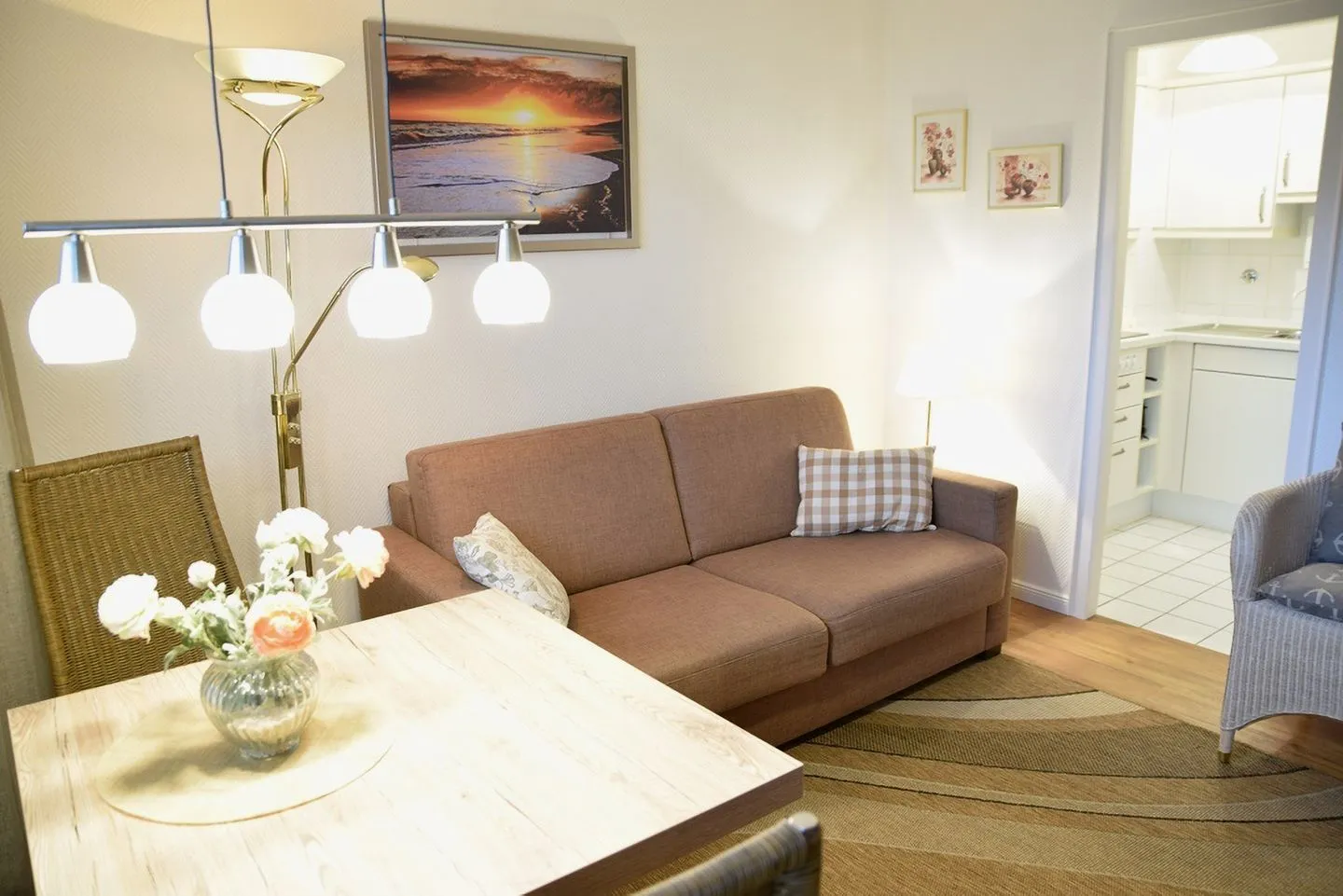 Kjeirstr. 19-21, Whg. 9 Westerland - Wohnzimmer