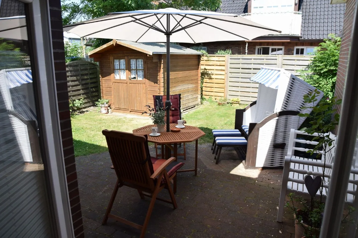 Kirchenweg 25b, EG Westerland - Terrasse