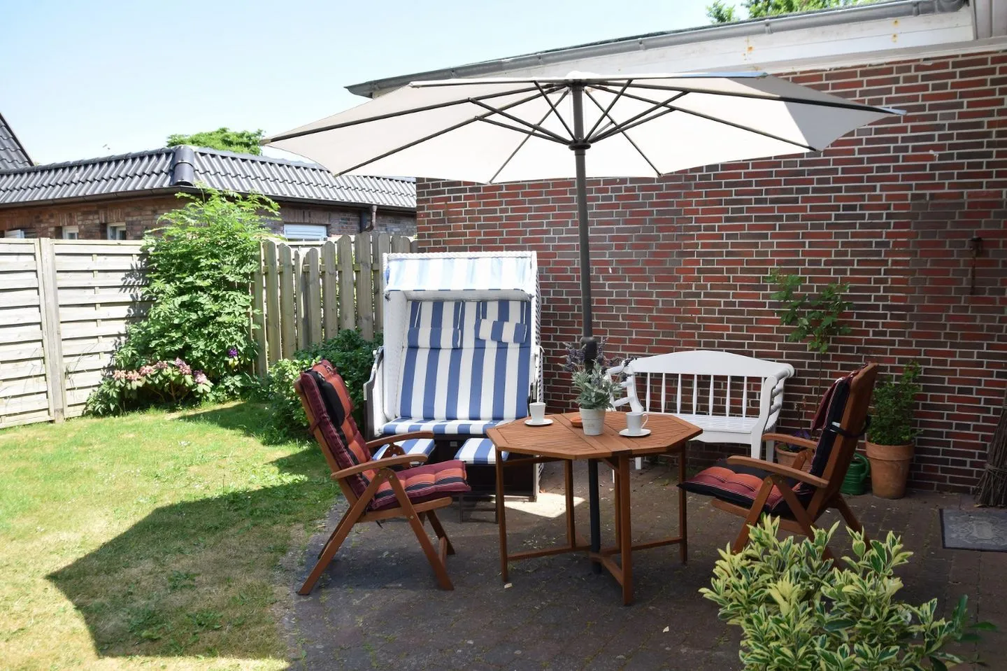 Kirchenweg 25b, EG Westerland - Garten