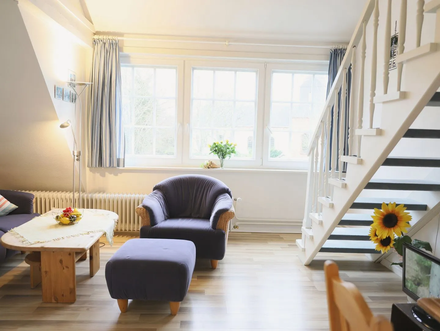 Kirchenweg 39, Whg. 21 Westerland - Wohnzimmer