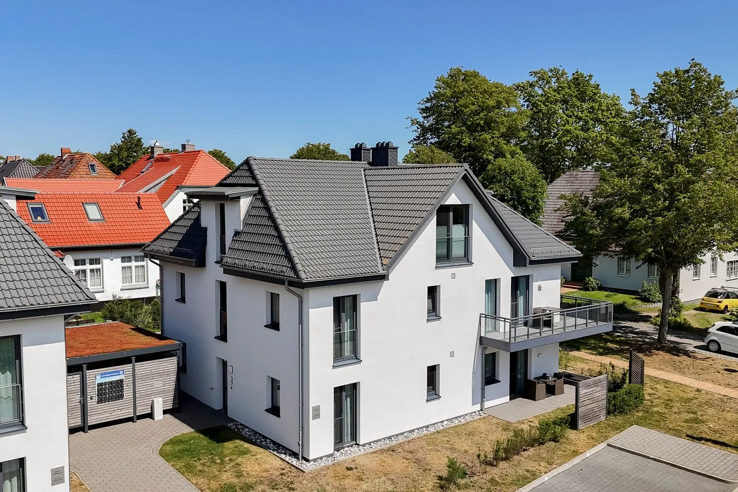 Seeluft Wustrow - Ferienwohnung Seeluft Wustrow Gebaeude Außenansicht