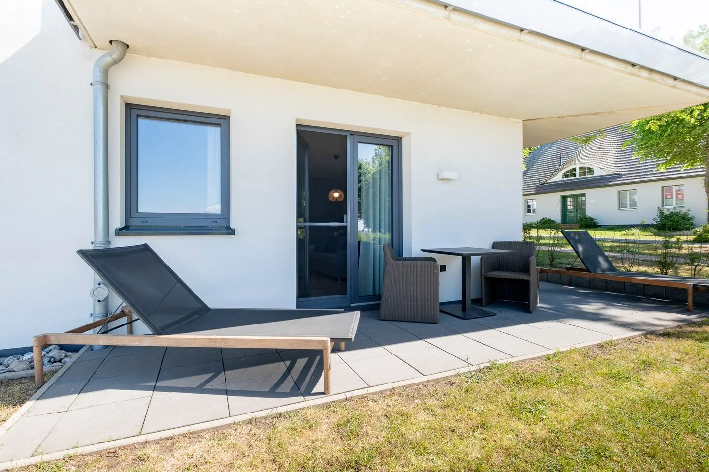 Seestern Wustrow - Ferienwohnung Seestern Wustrow mit Terrasse