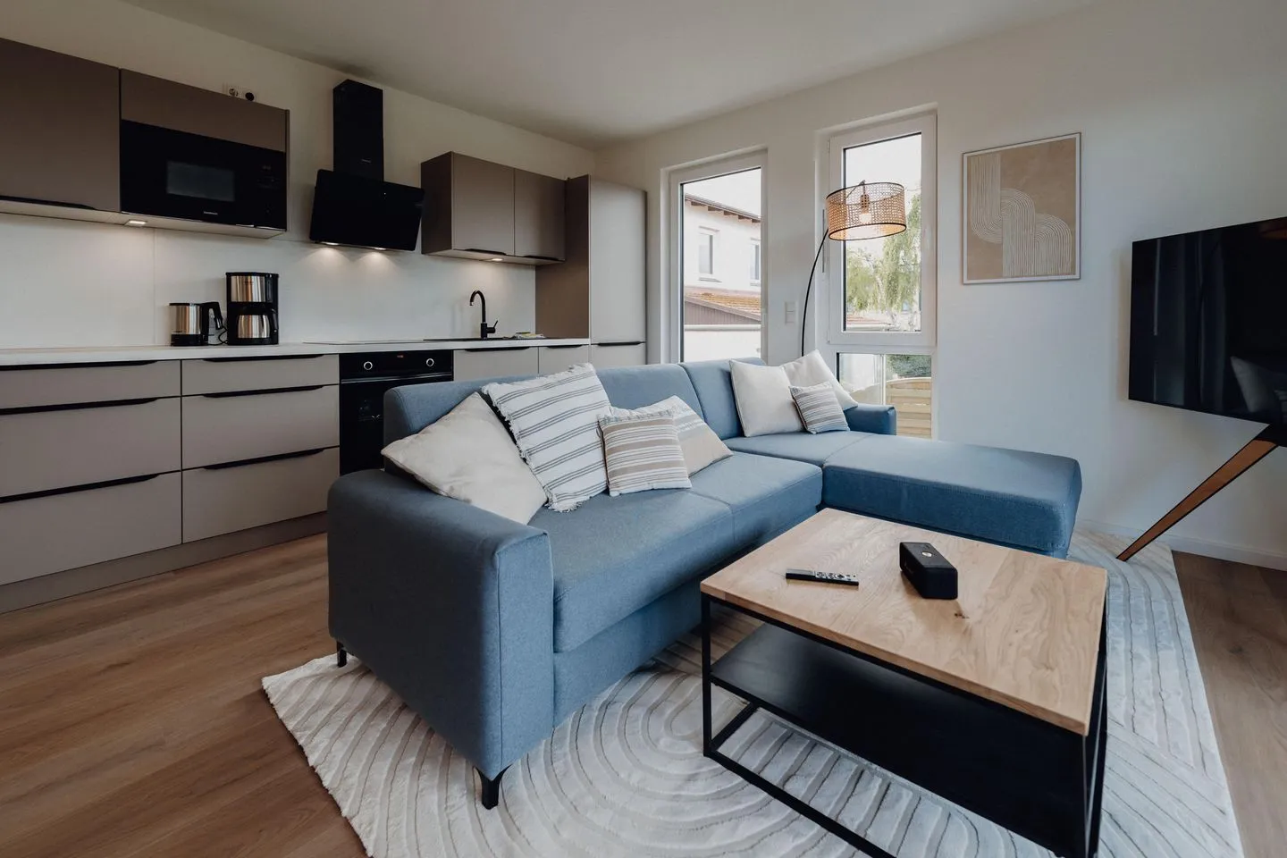 Strandvilla Glowe - Meeresrauschen Glowe - Wohnzimmer