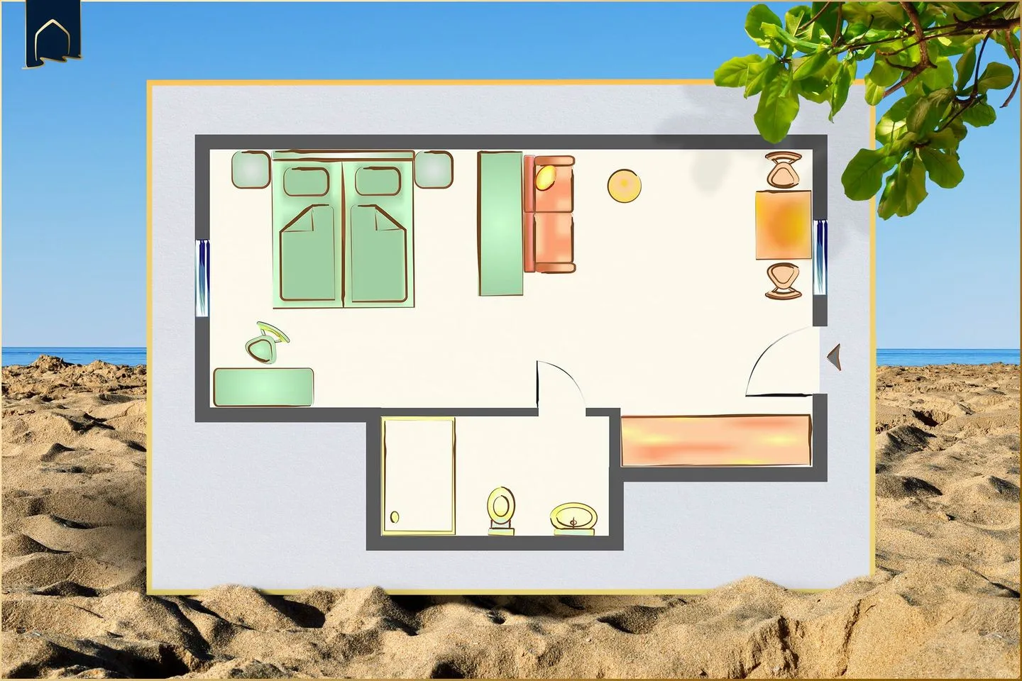 Green Village Igelnest Benz -
