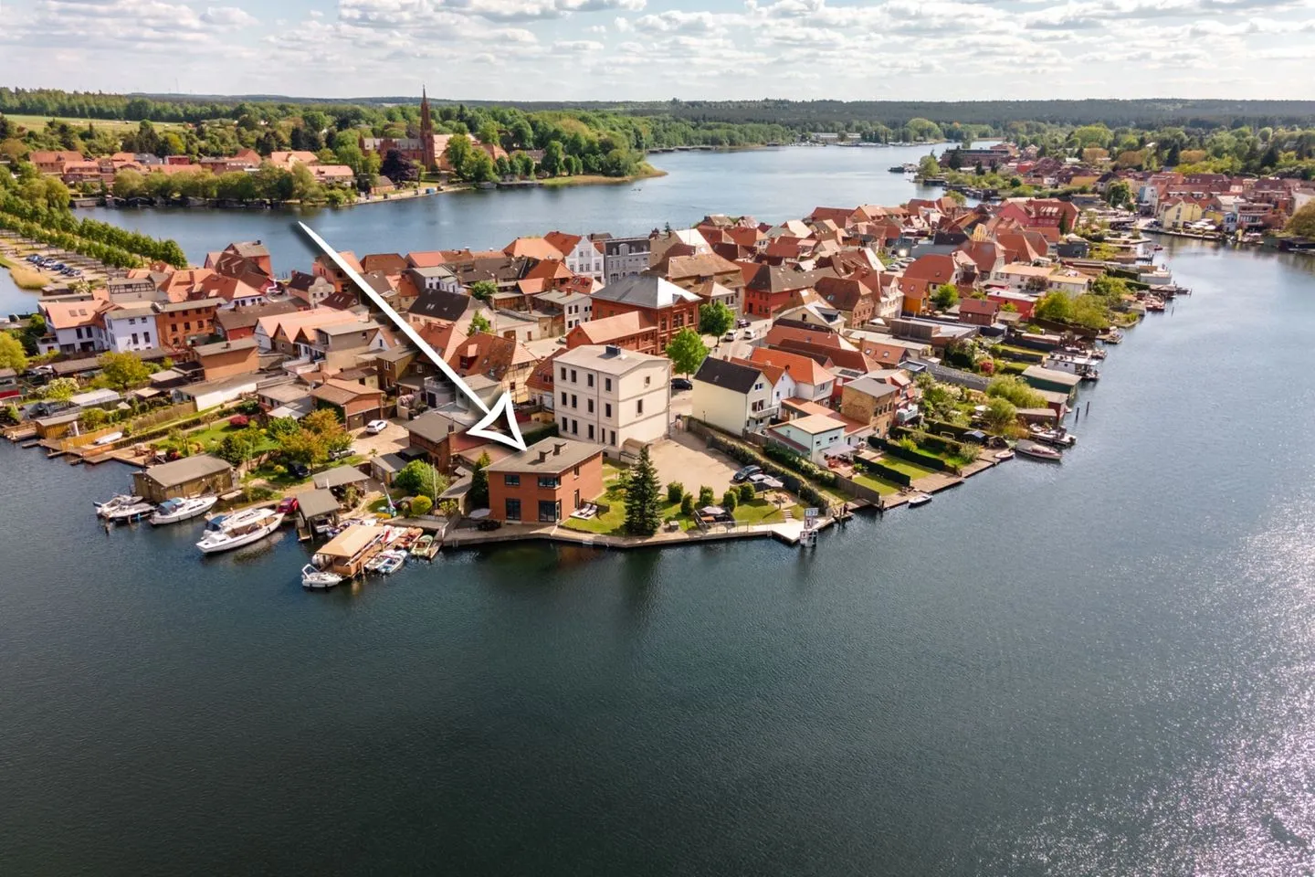 SeaView Malchow - Vogelperspektive