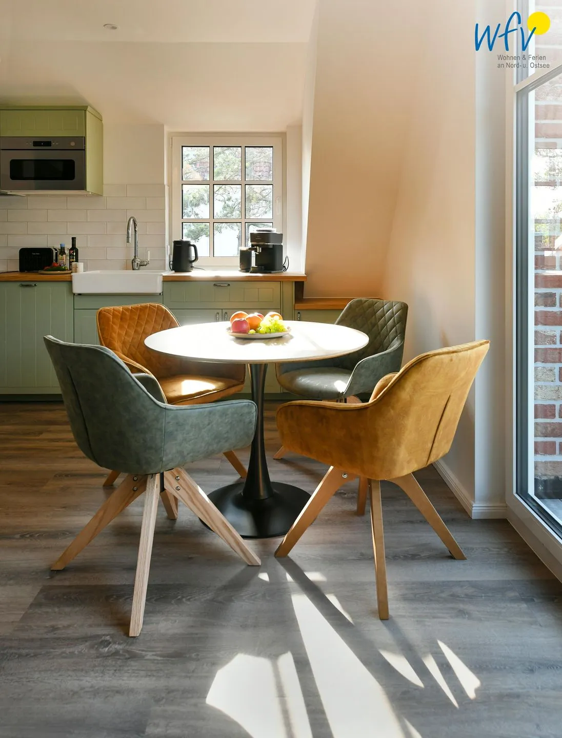 Haus Casper Ferienwohnung Sünnblick Langeoog - Küche / Küchenzeile