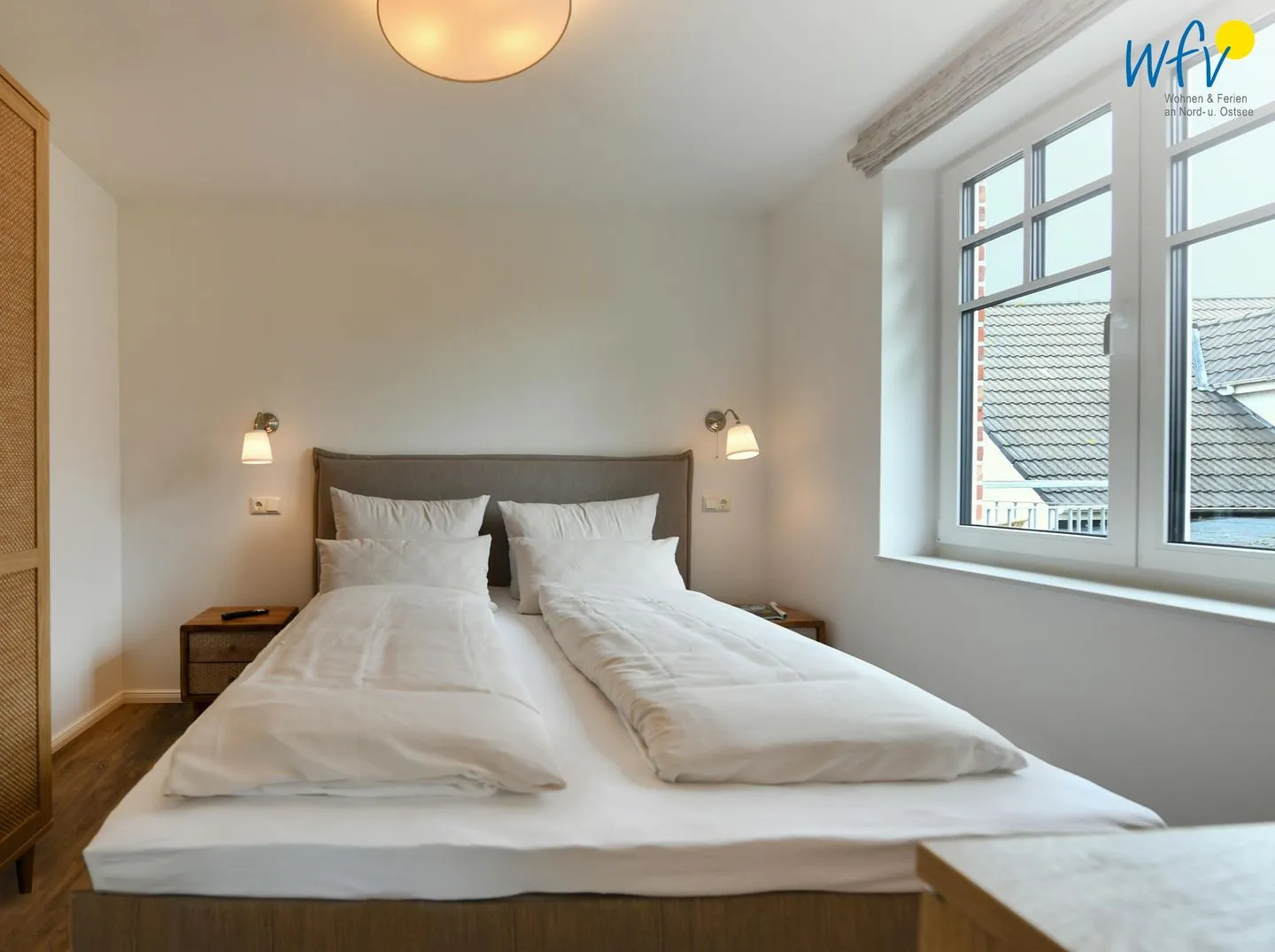 Haus Casper Ferienwohnung Sünnblick Langeoog - Schlafzimmer