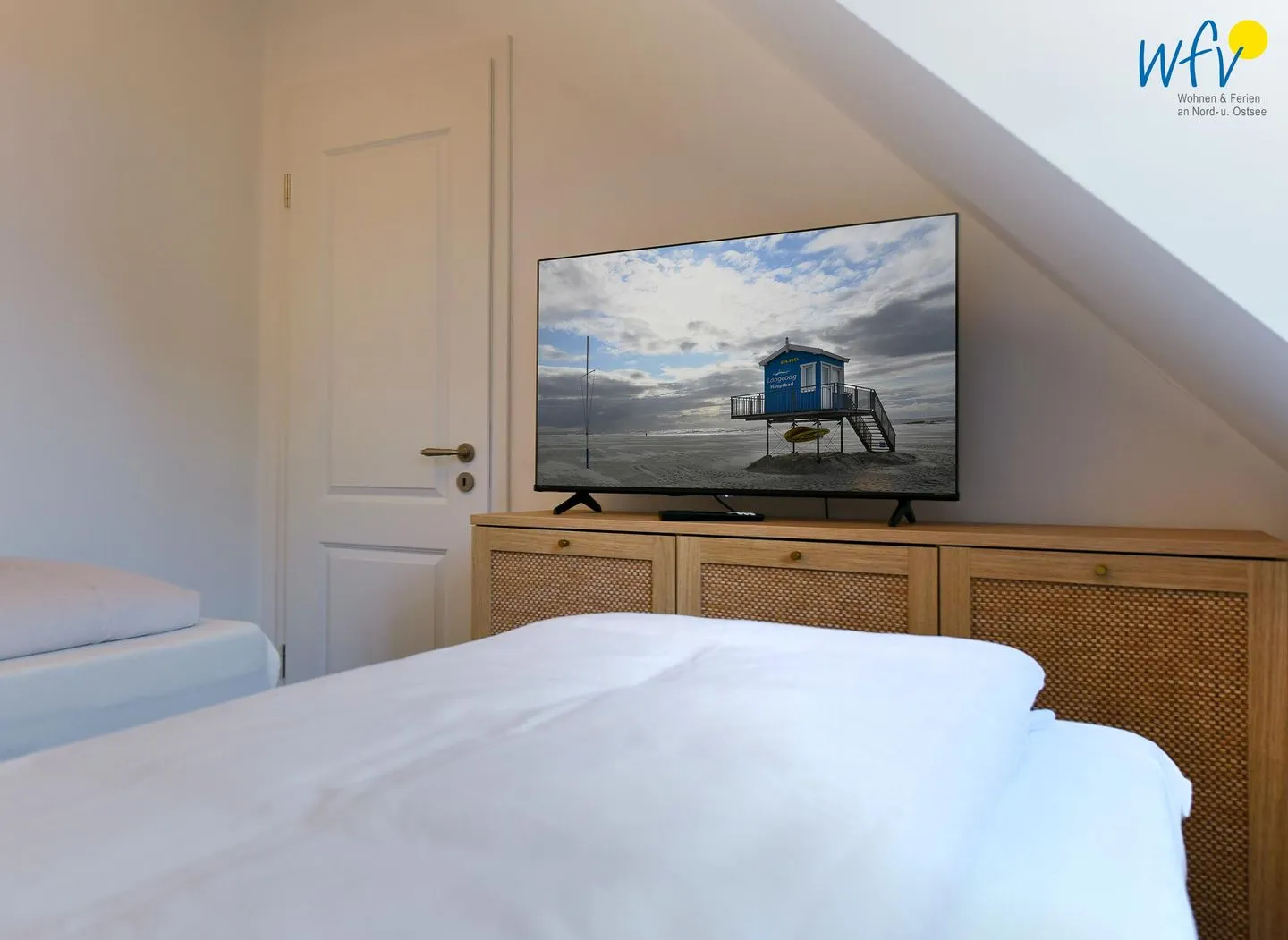 Haus Casper Ferienwohnung Sünnblick Langeoog - Schlafzimmer