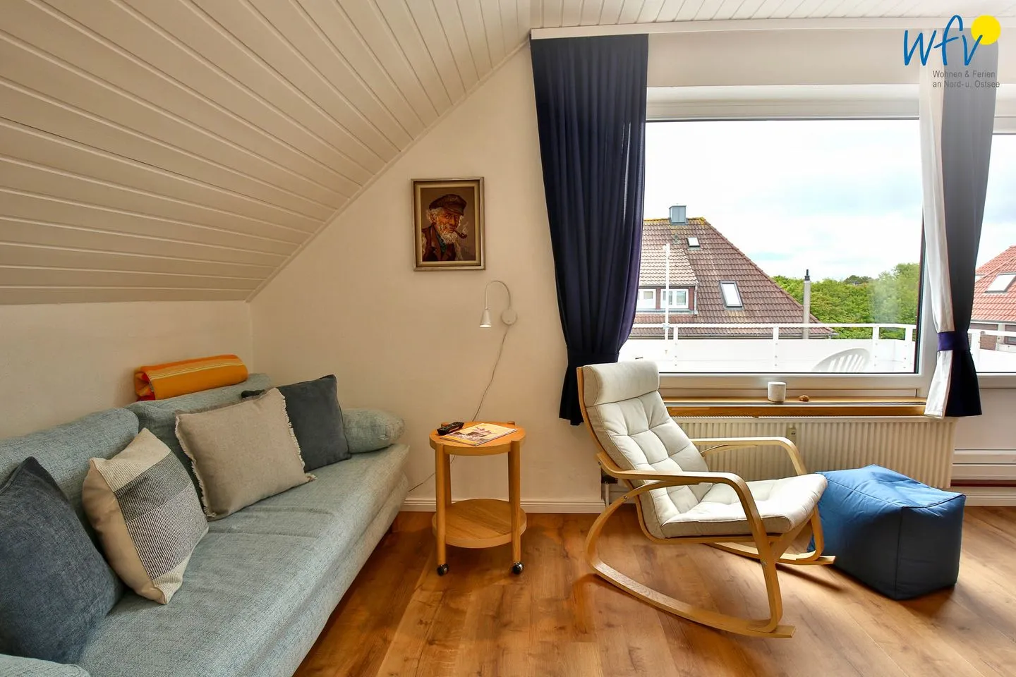 Haus Elisabeth-Anna-Straße 9 Ferienwohnung 11 Wangerooge - Wohnzimmer