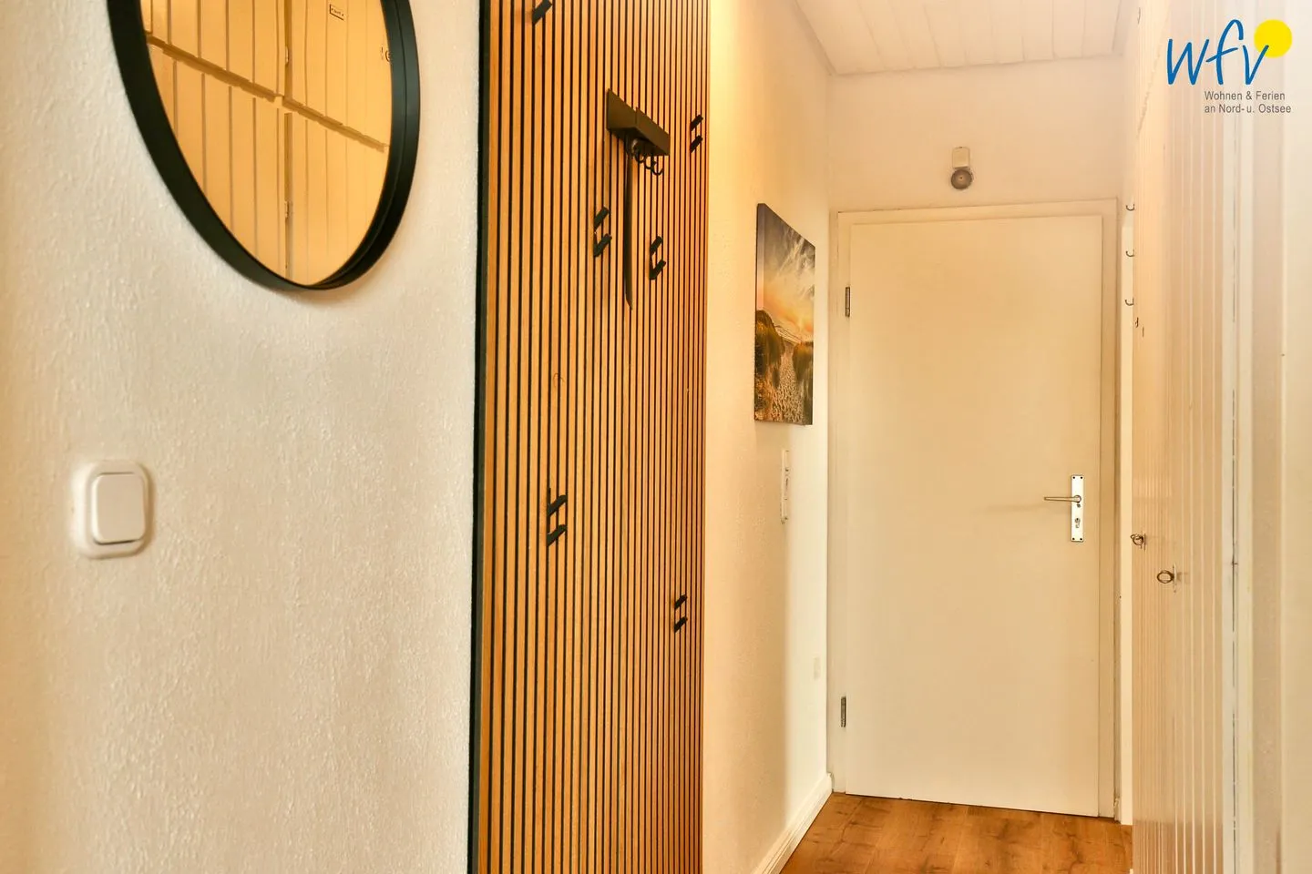Haus Elisabeth-Anna-Straße 9 Ferienwohnung 11 Wangerooge - Flur