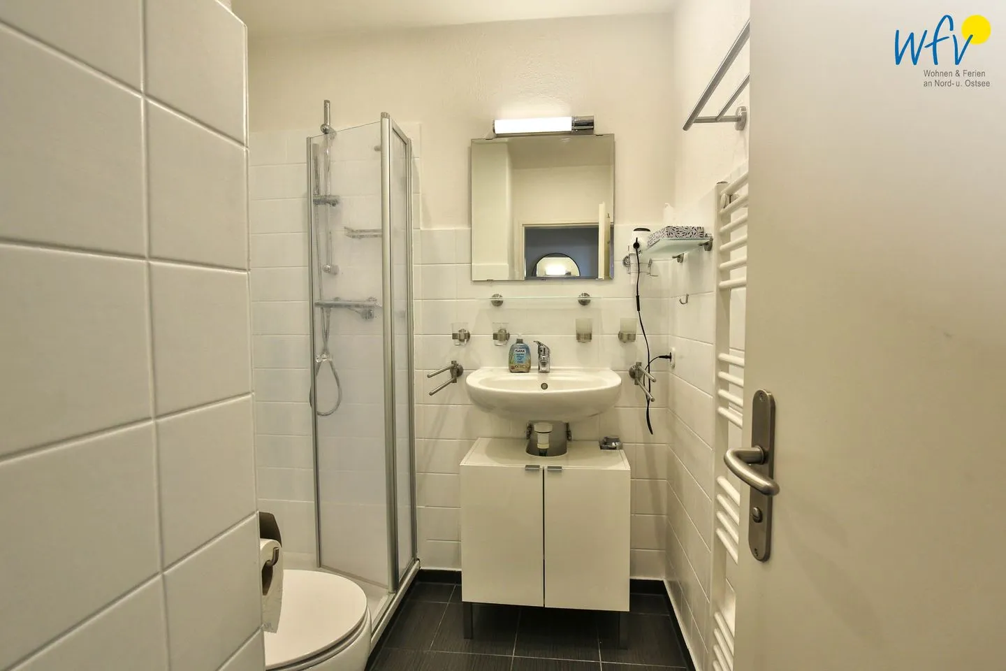Haus Elisabeth-Anna-Straße 9 Ferienwohnung 11 Wangerooge - Badezimmer