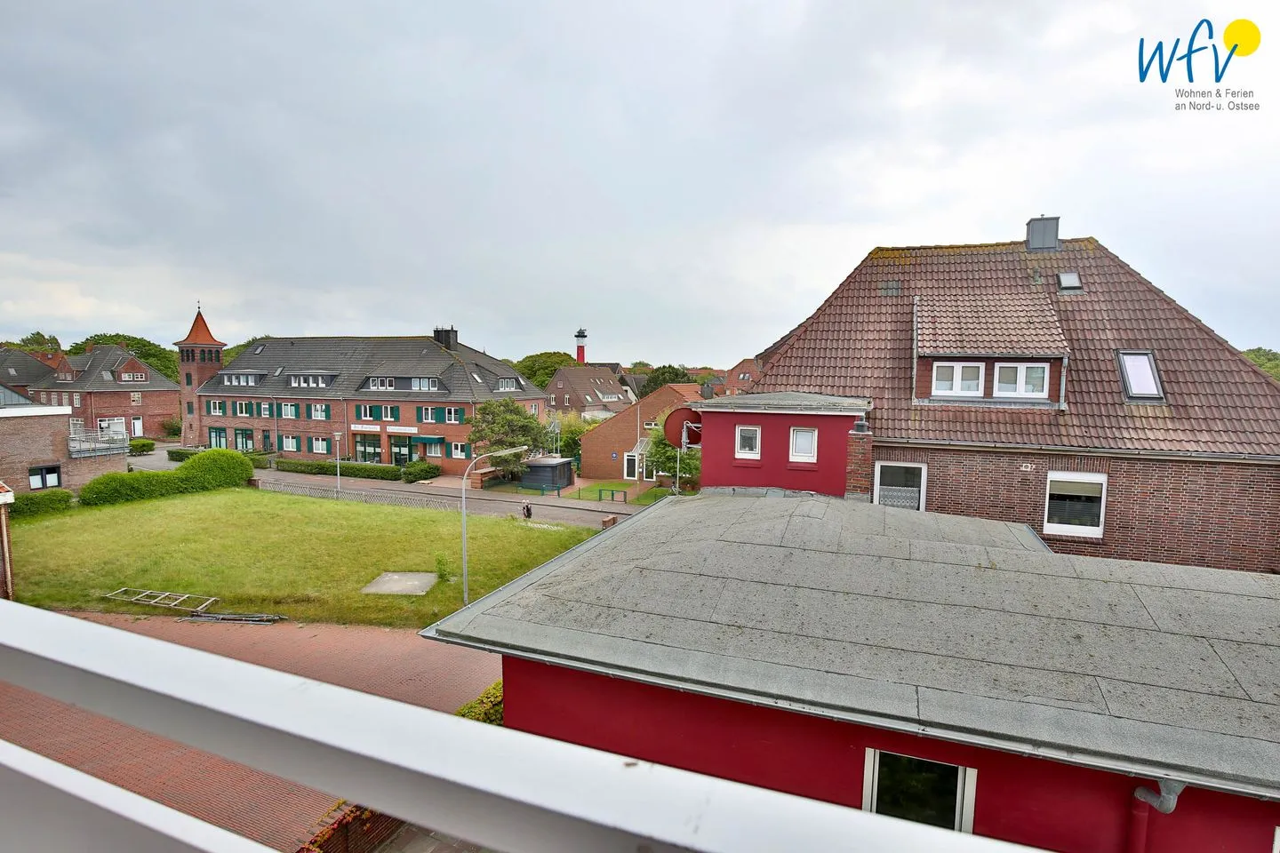 Haus Elisabeth-Anna-Straße 9 Ferienwohnung 11 Wangerooge - Balkon