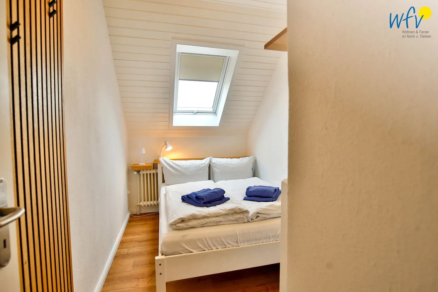 Haus Elisabeth-Anna-Straße 9 Ferienwohnung 11 Wangerooge - Schlafzimmer