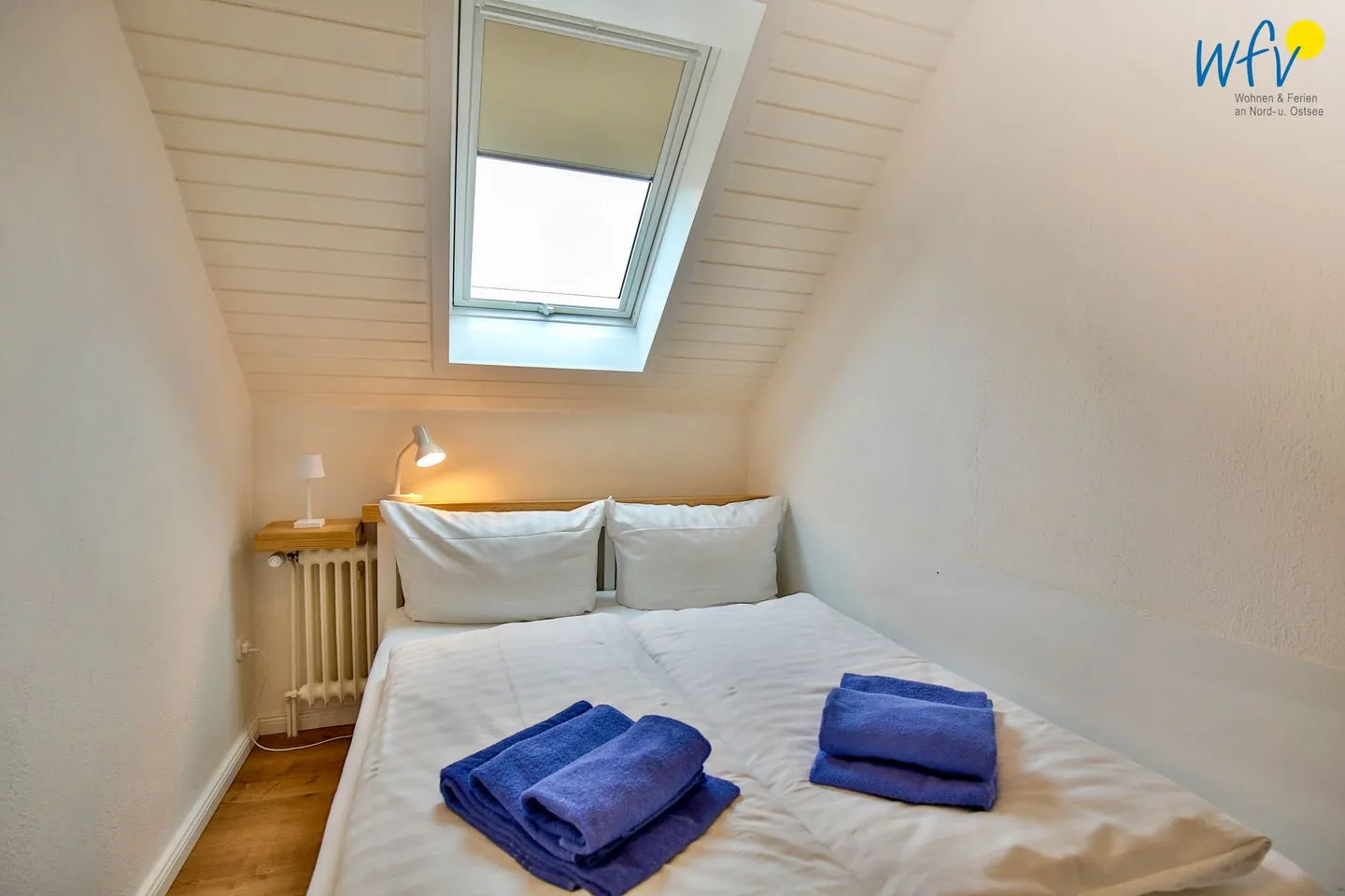 Haus Elisabeth-Anna-Straße 9 Ferienwohnung 11 Wangerooge - Schlafzimmer