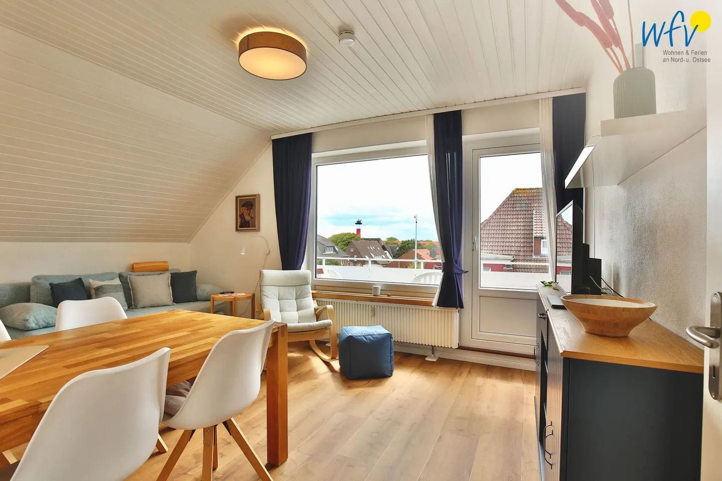 Haus Elisabeth-Anna-Straße 9 Ferienwohnung 11 Wangerooge - Wohnzimmer