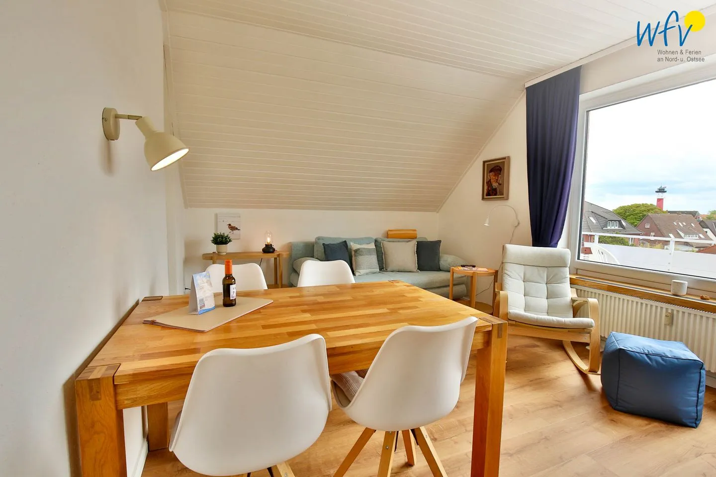 Haus Elisabeth-Anna-Straße 9 Ferienwohnung 11 Wangerooge - Wohnzimmer