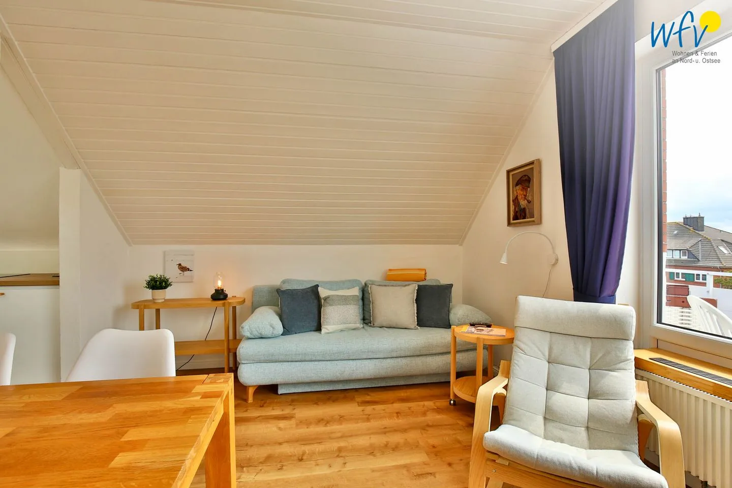 Haus Elisabeth-Anna-Straße 9 Ferienwohnung 11 Wangerooge - Wohnzimmer
