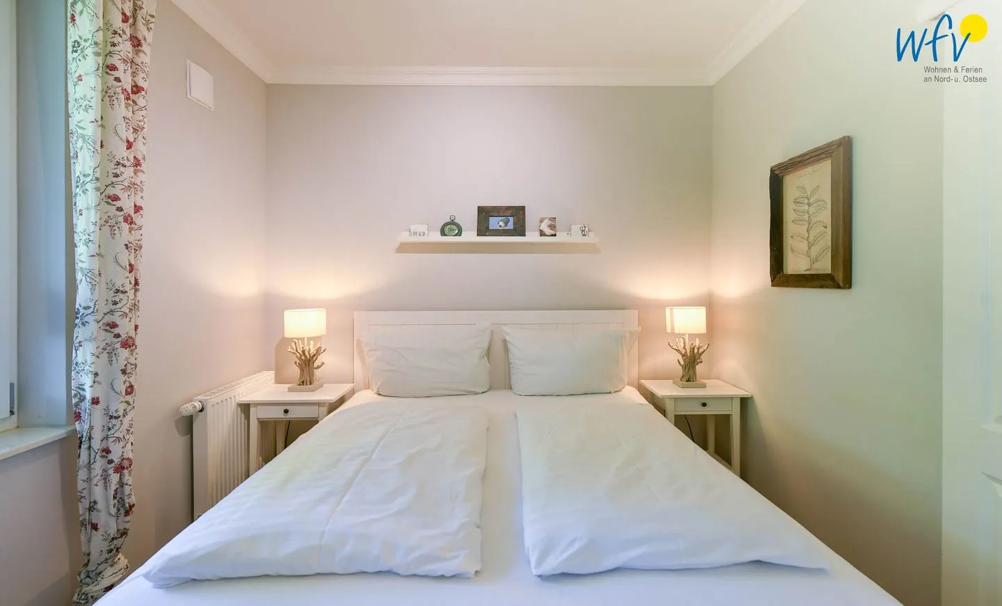 Villa Dorfgroden Ferienwohnung Strandvogt Wangerooge - Schlafzimmer