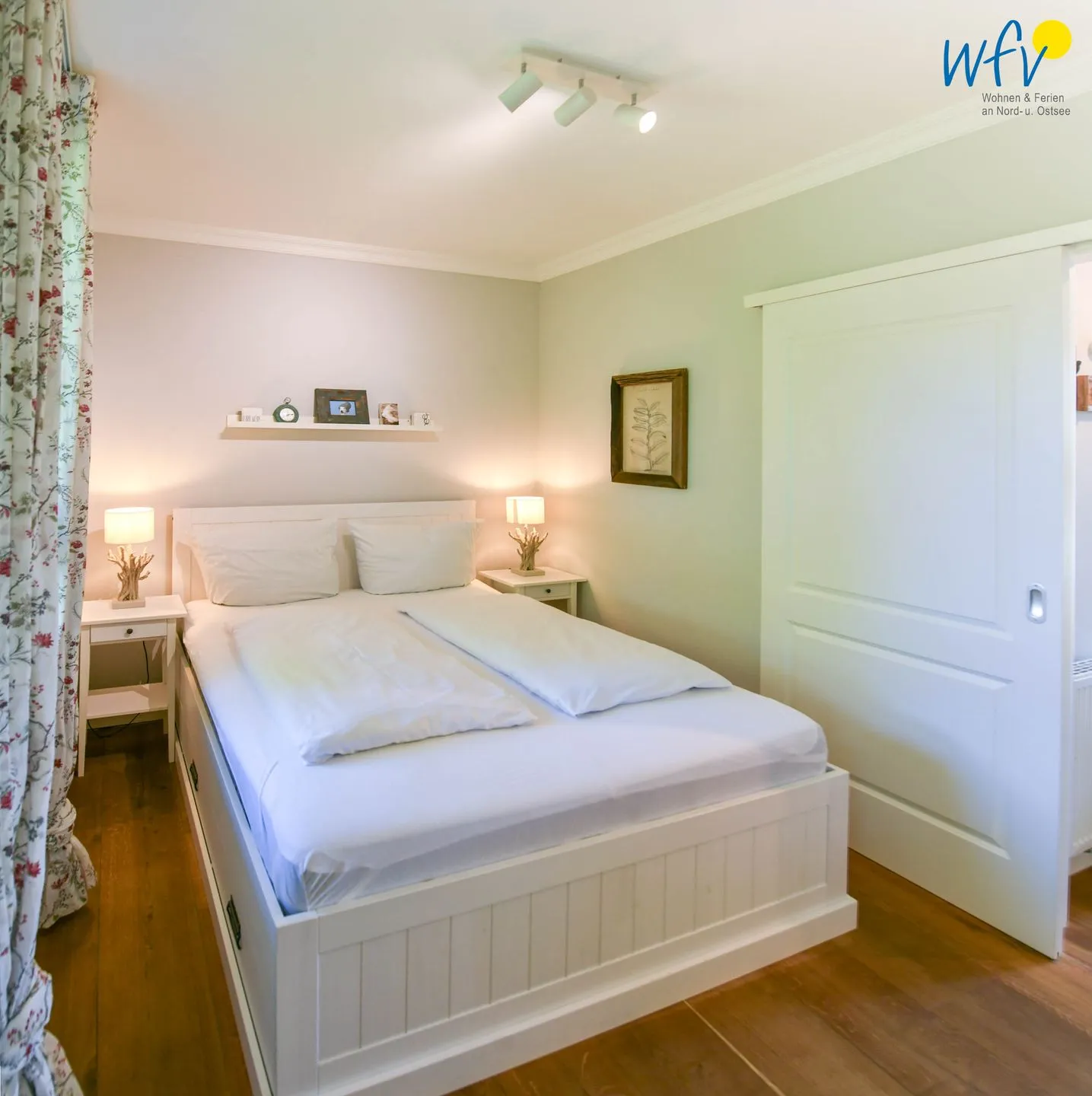 Villa Dorfgroden Ferienwohnung Strandvogt Wangerooge - Schlafzimmer