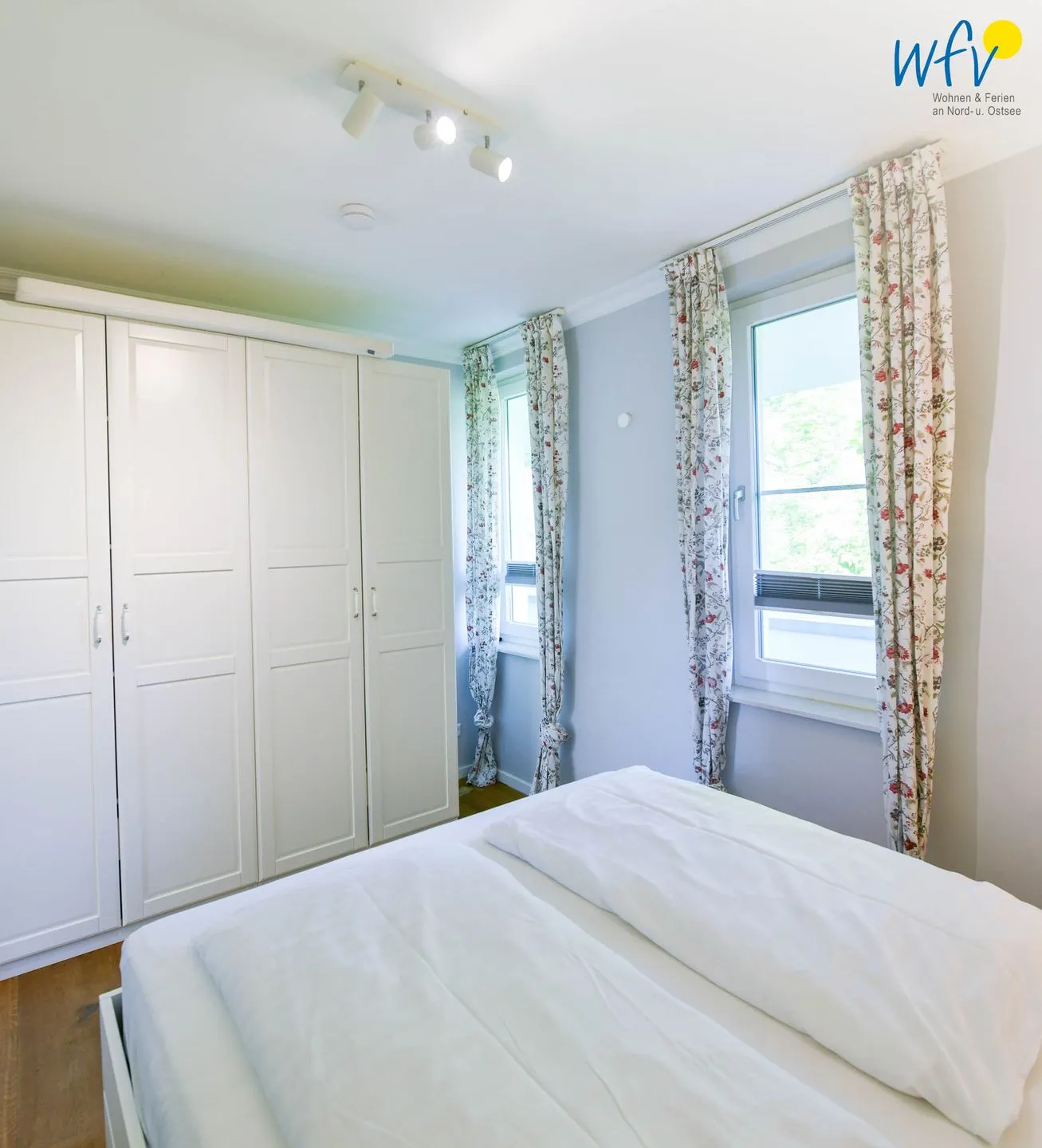 Villa Dorfgroden Ferienwohnung Strandvogt Wangerooge - Schlafzimmer