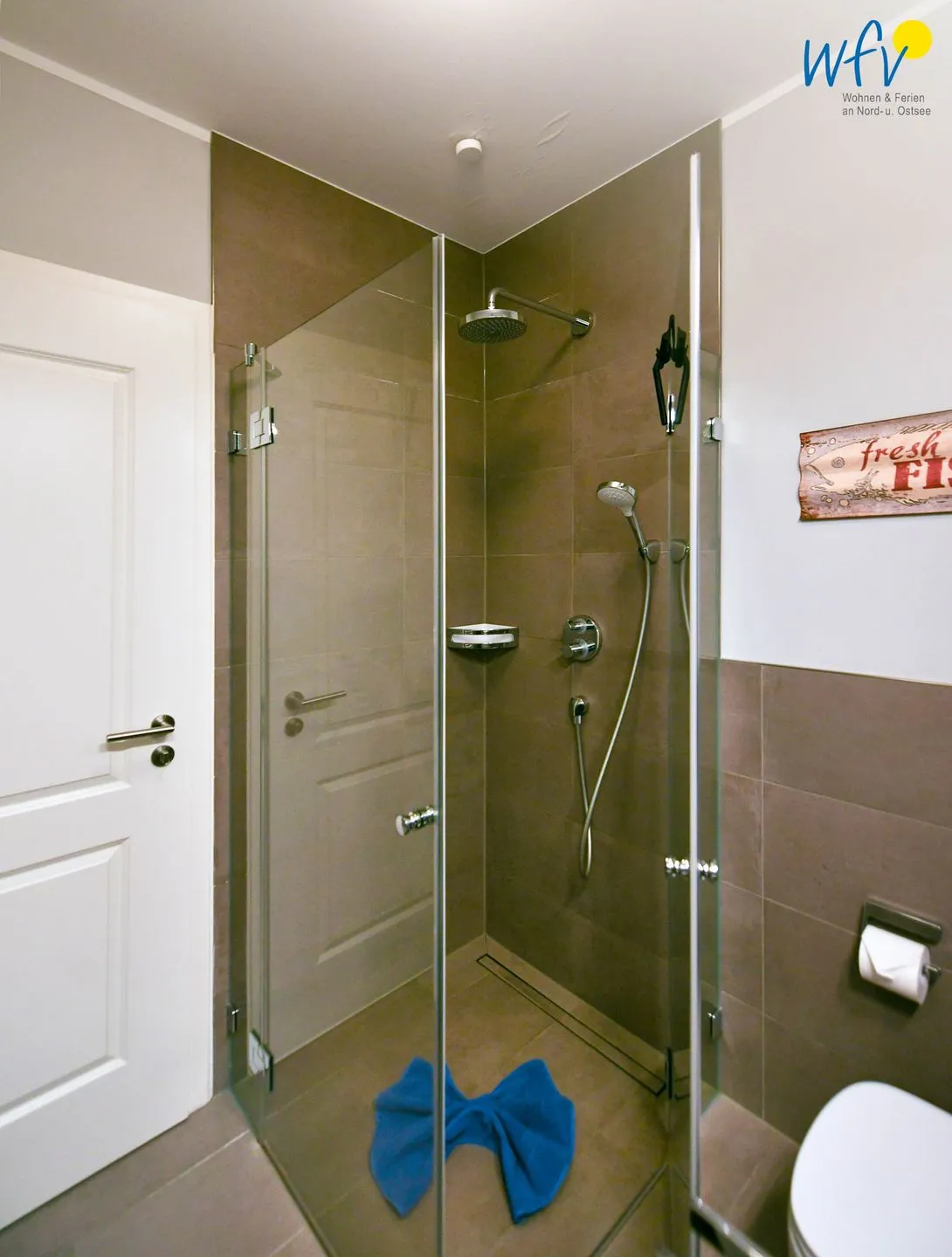 Villa Dorfgroden Ferienwohnung Strandvogt Wangerooge - Badezimmer