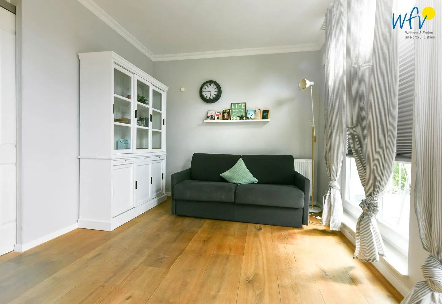 Villa Dorfgroden Ferienwohnung Strandvogt Wangerooge - Wohnzimmer
