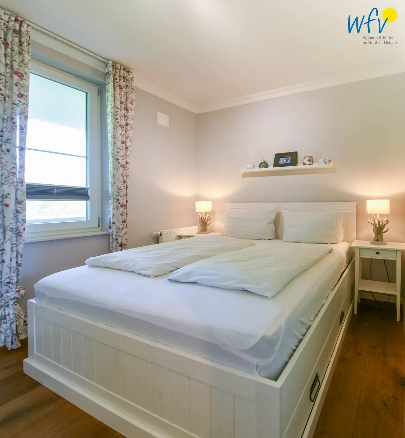 Villa Dorfgroden Ferienwohnung Strandvogt Wangerooge - Schlafzimmer