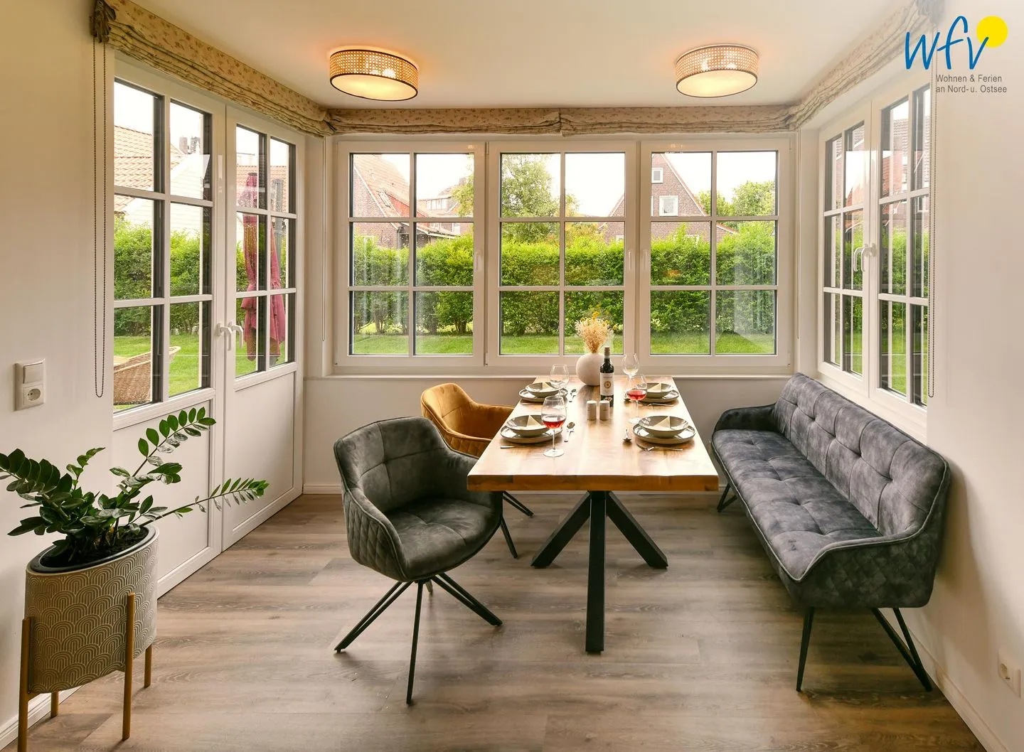 Haus Christine Ferienwohnung Düünstuuv Langeoog - Wohnzimmer