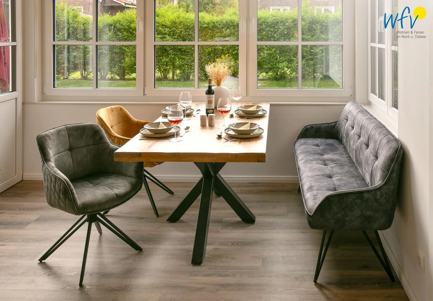 Haus Christine Ferienwohnung Düünstuuv Langeoog - Wohnzimmer