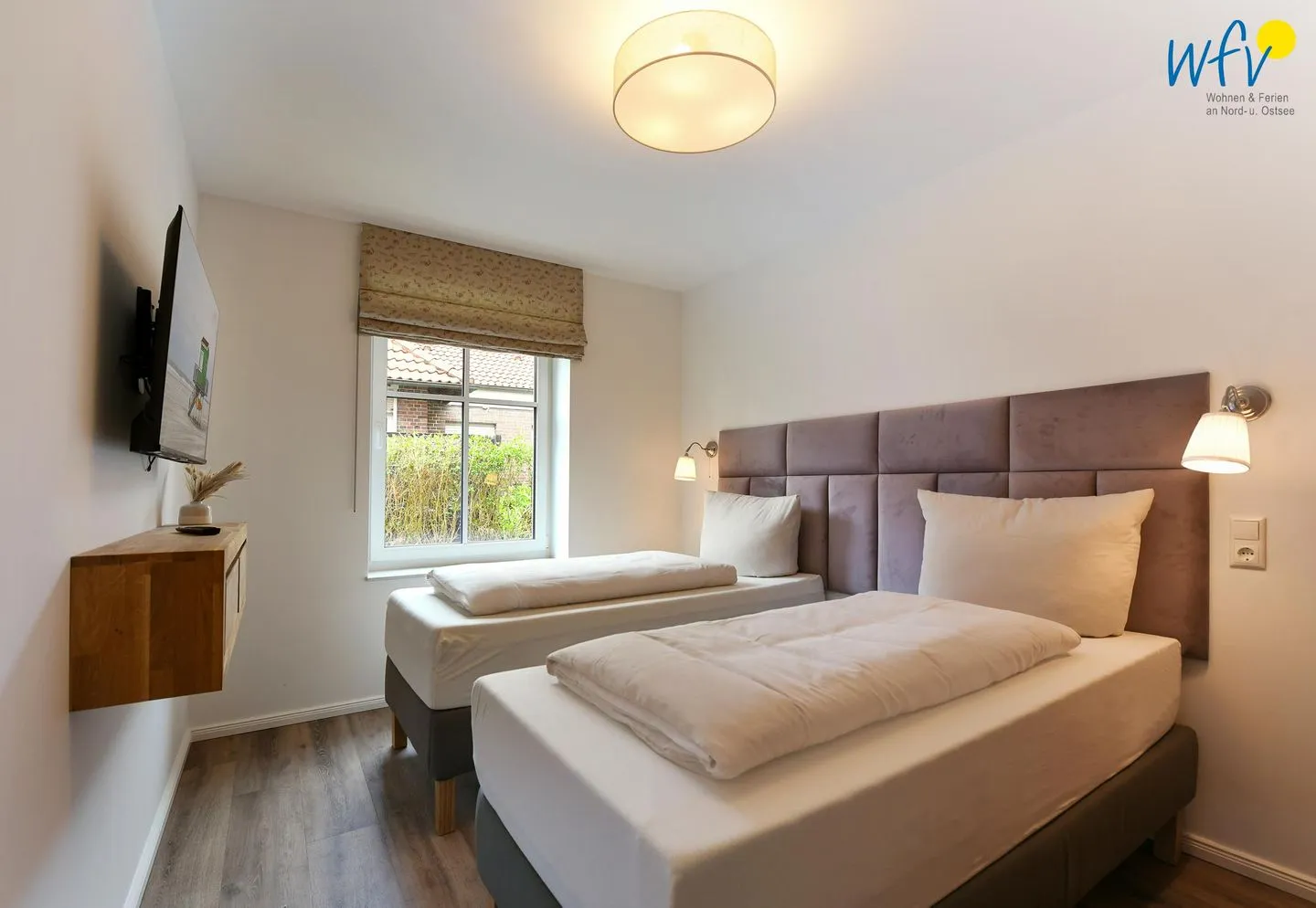 Haus Christine Ferienwohnung Düünstuuv Langeoog - Schlafzimmer