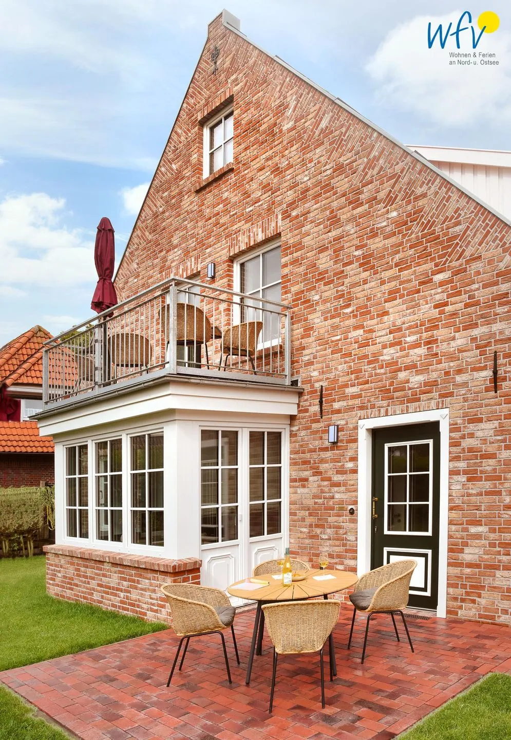 Haus Christine Ferienwohnung Düünstuuv Langeoog - Terrasse