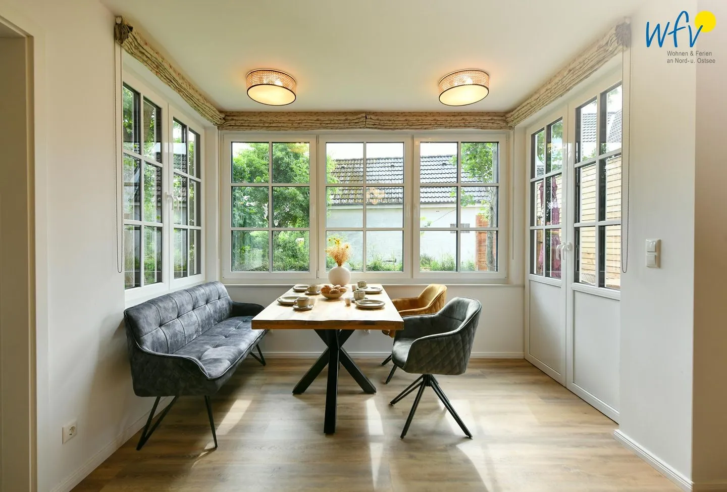 Haus Christine Ferienwohnung Uns Versteck Langeoog - Wohnzimmer