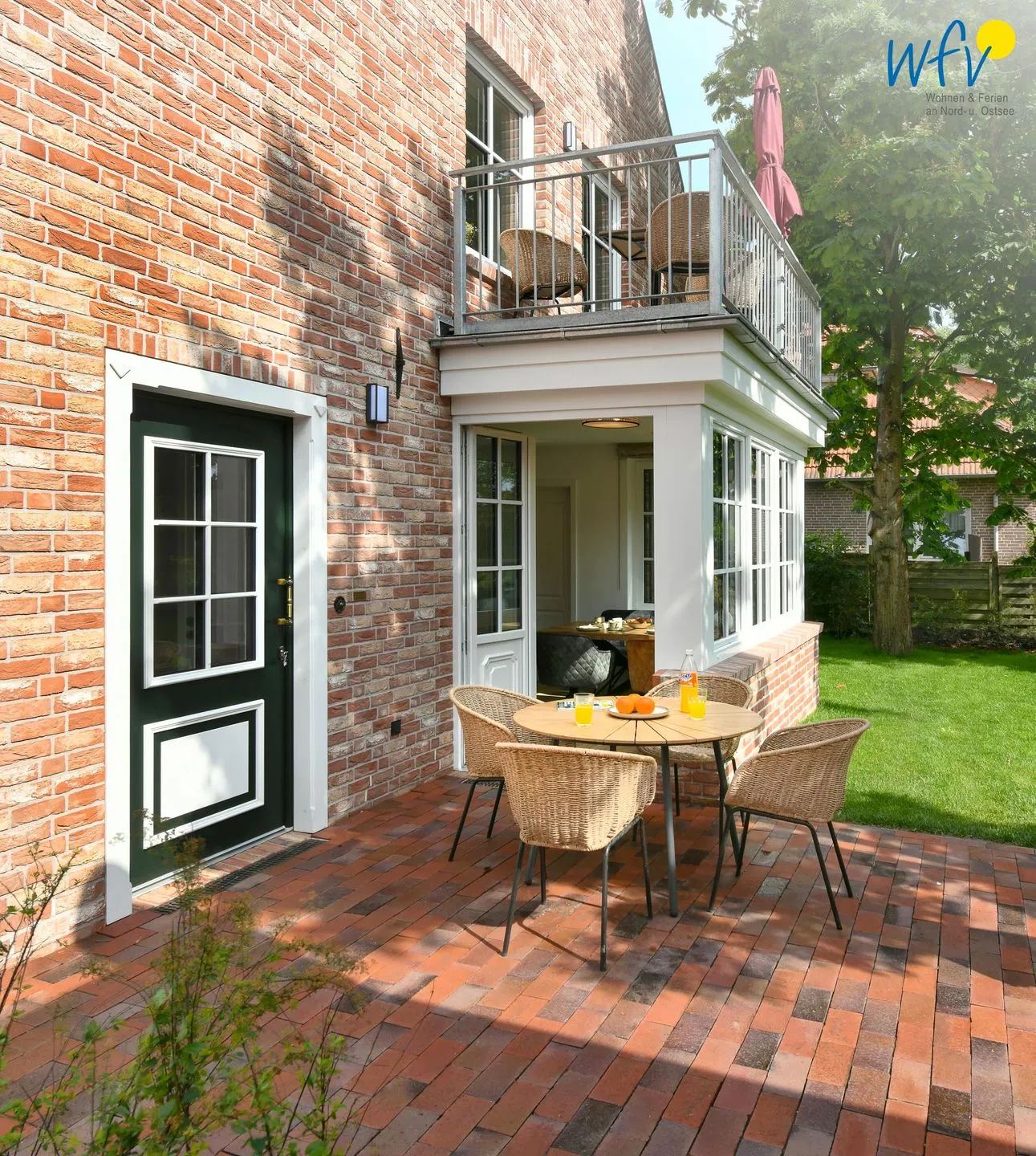 Haus Christine Ferienwohnung Uns Versteck Langeoog - Terrasse
