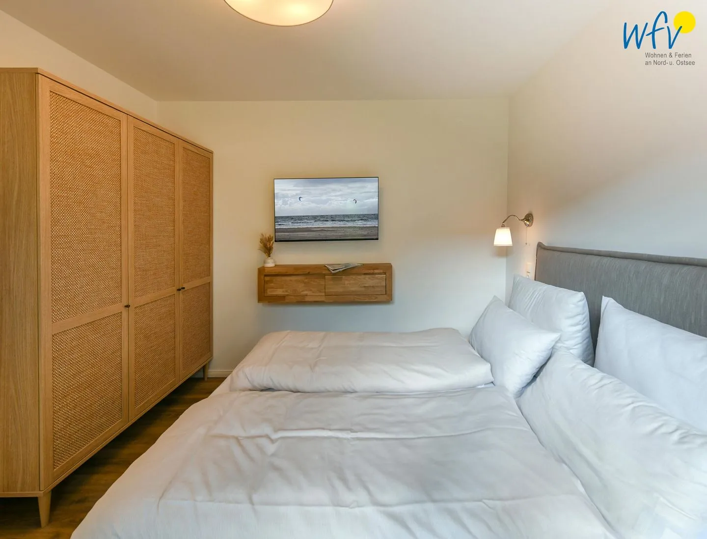 Haus Christine Ferienwohnung Uns Versteck Langeoog - Schlafzimmer