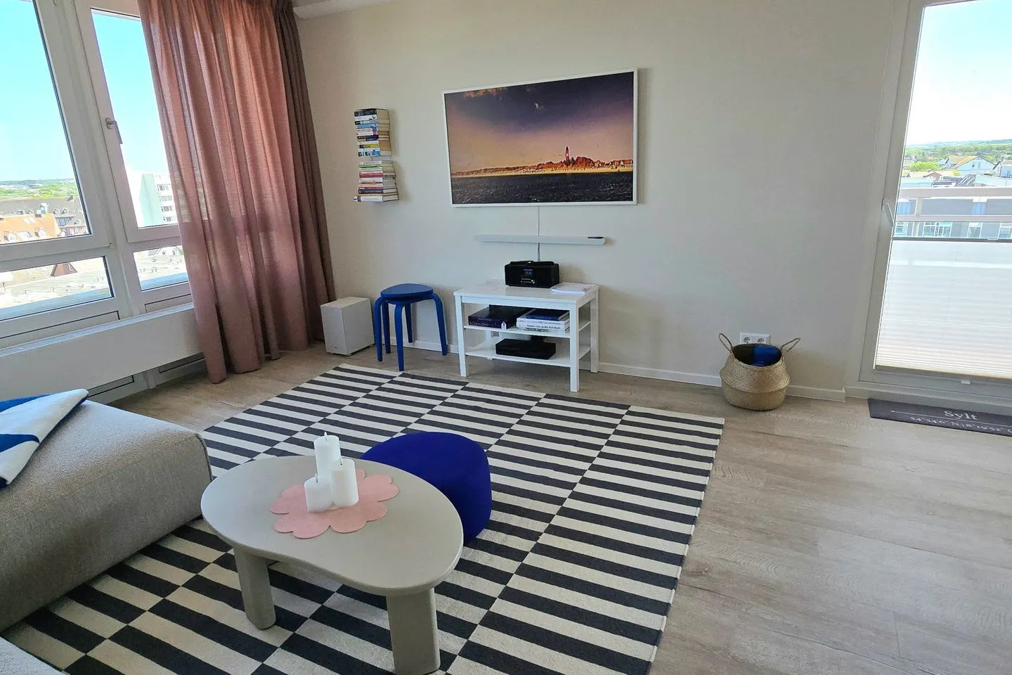 Paulstr. 2, Whg. 55 Westerland - Wohnzimmer