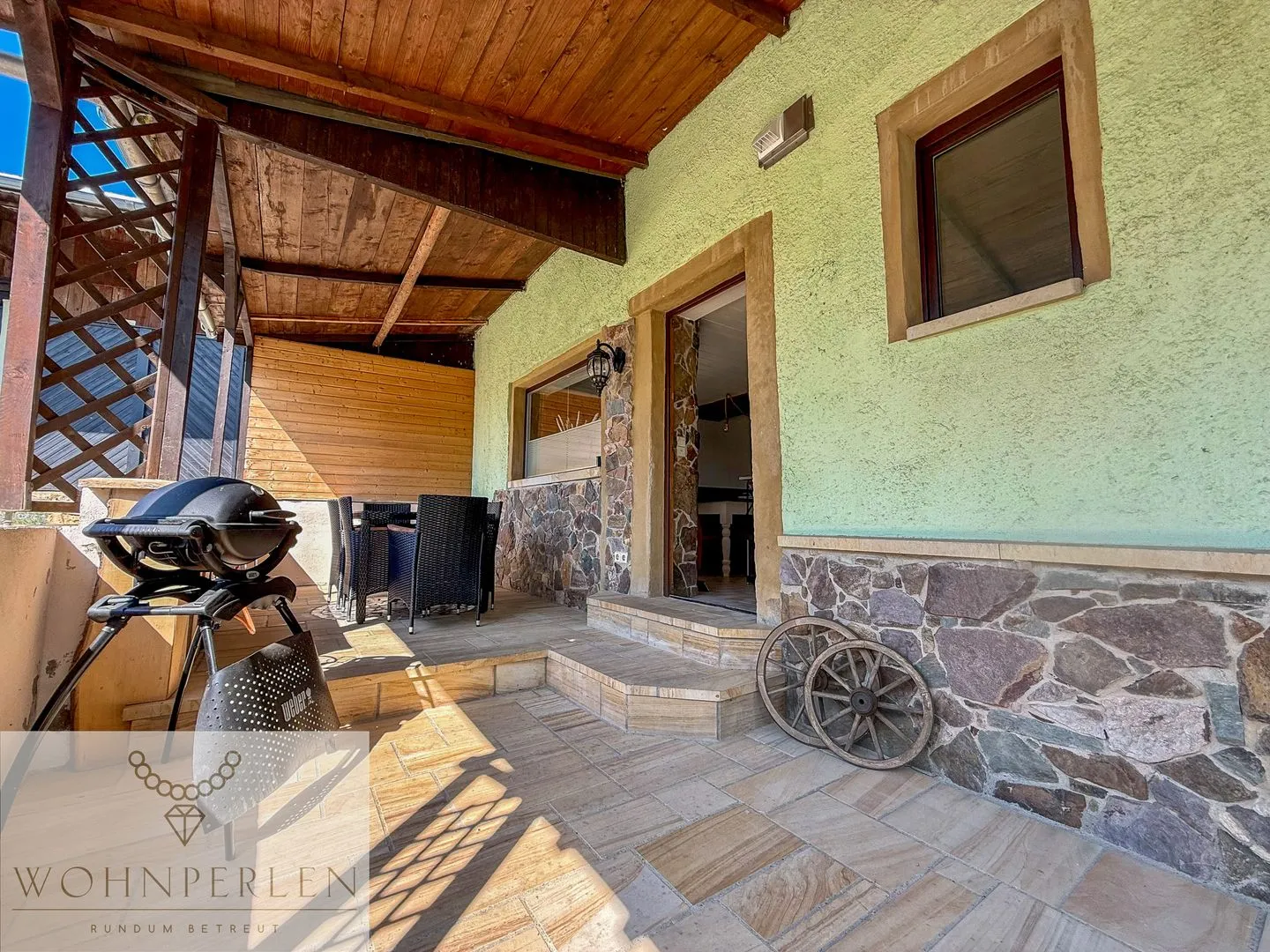 Wohnperle Bauernhaus Meusegast Dohna - Meusegast - Grill