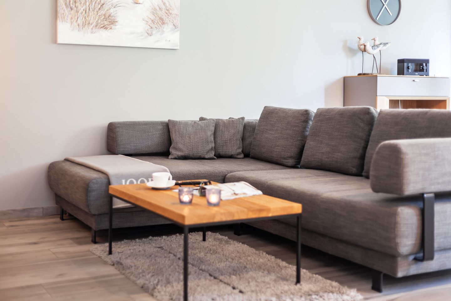 Antons Strandnest, Wohnzimmer