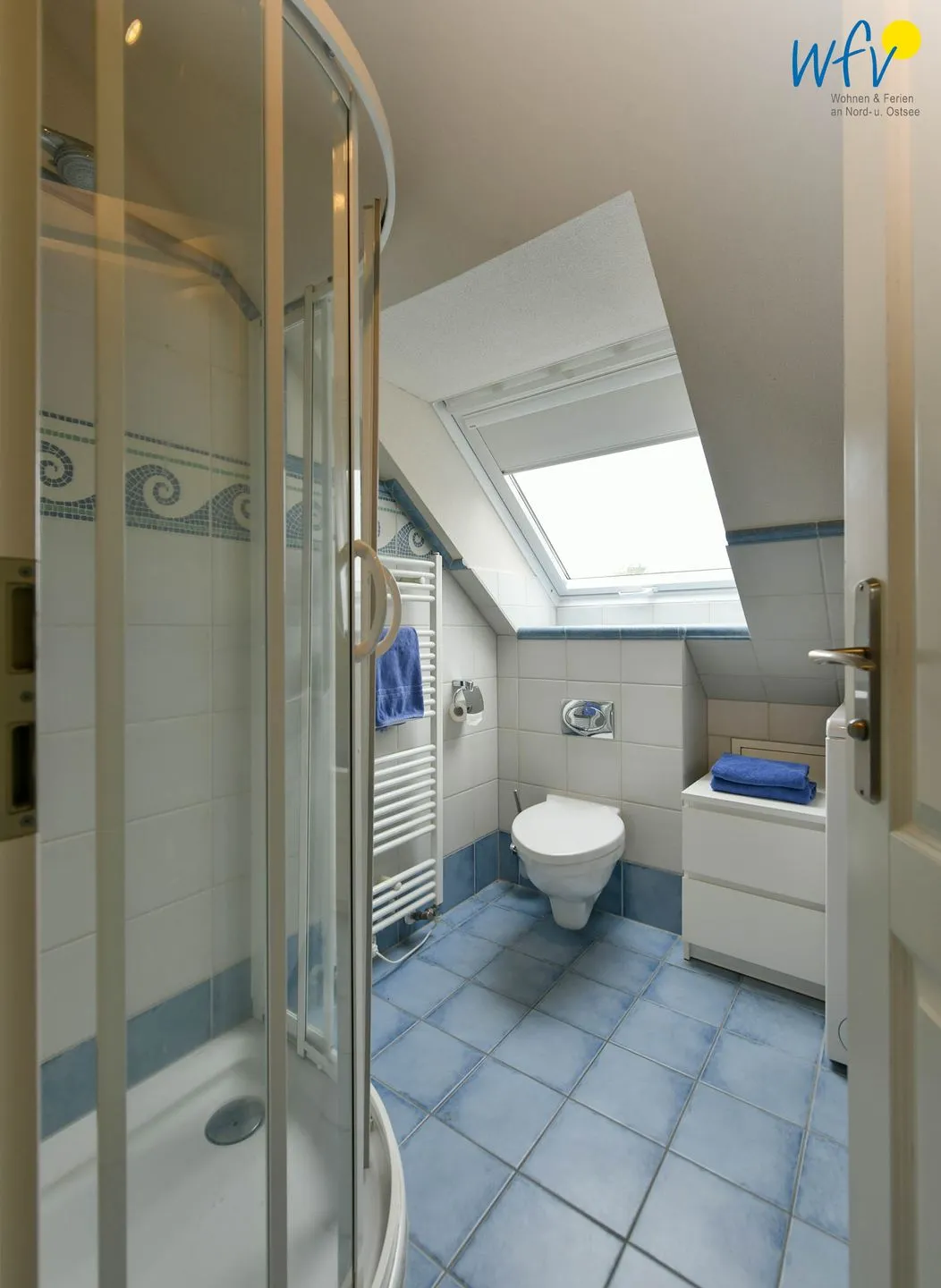 Villa Sommerwind Ferienwohnung 6 Wangerooge - Badezimmer