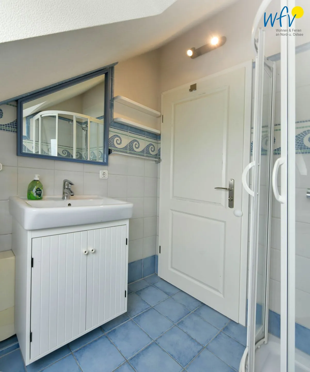 Villa Sommerwind Ferienwohnung 6 Wangerooge - Badezimmer