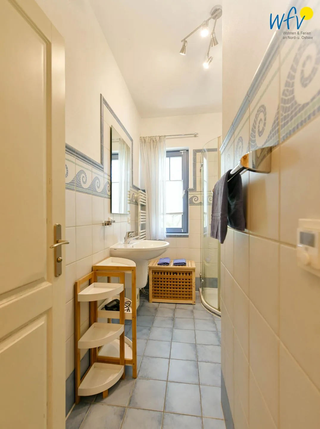 Villa Sommerwind Ferienwohnung 2 Wangerooge - Badezimmer