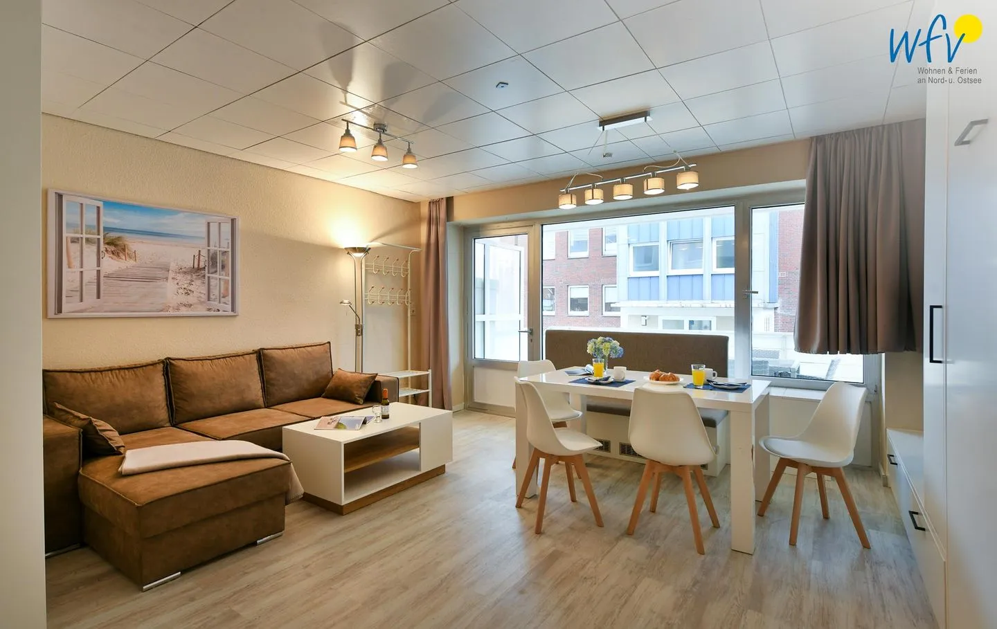Haus Nautica Ferienwohnung 112 Wangerooge - Wohnzimmer
