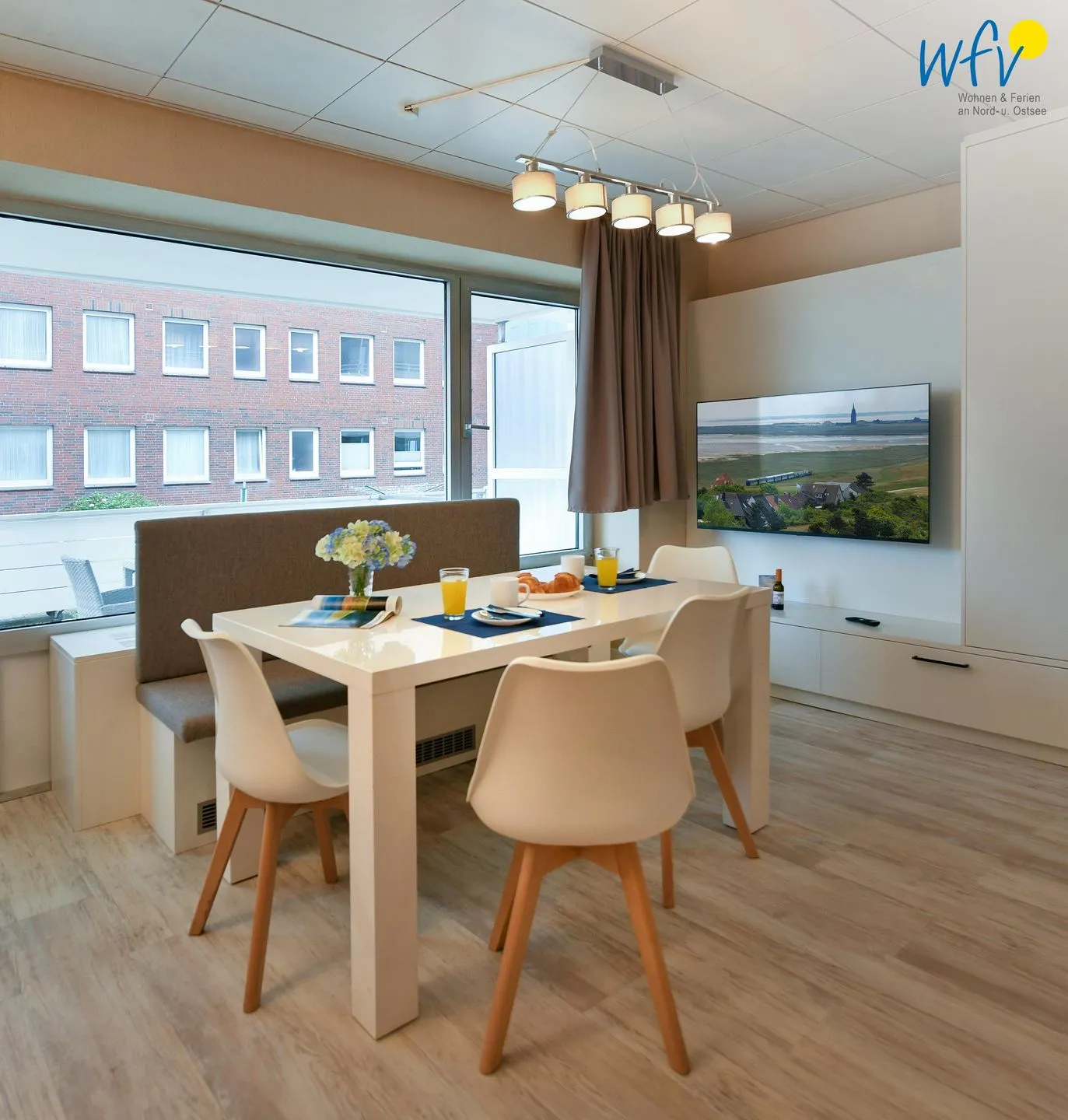 Haus Nautica Ferienwohnung 112 Wangerooge - Wohnzimmer