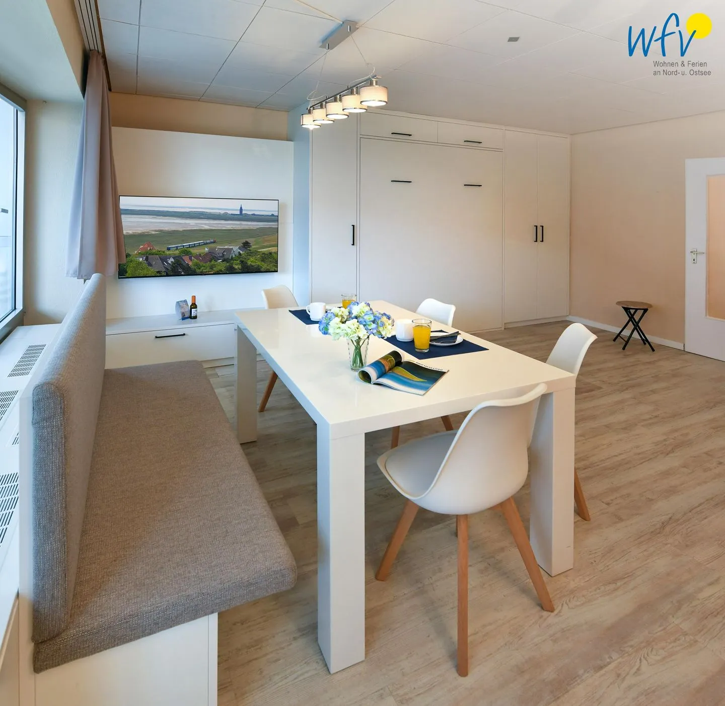 Haus Nautica Ferienwohnung 112 Wangerooge - Wohnzimmer